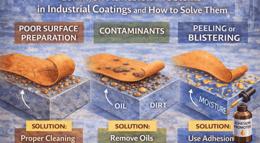 Common Adhesion Problems in Industrial Coatings and How to Solve Them