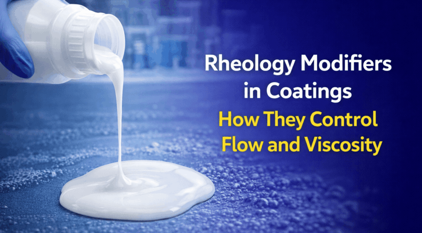 Rheology Modifiers in Coatings Explained | Viscosity Control Additives