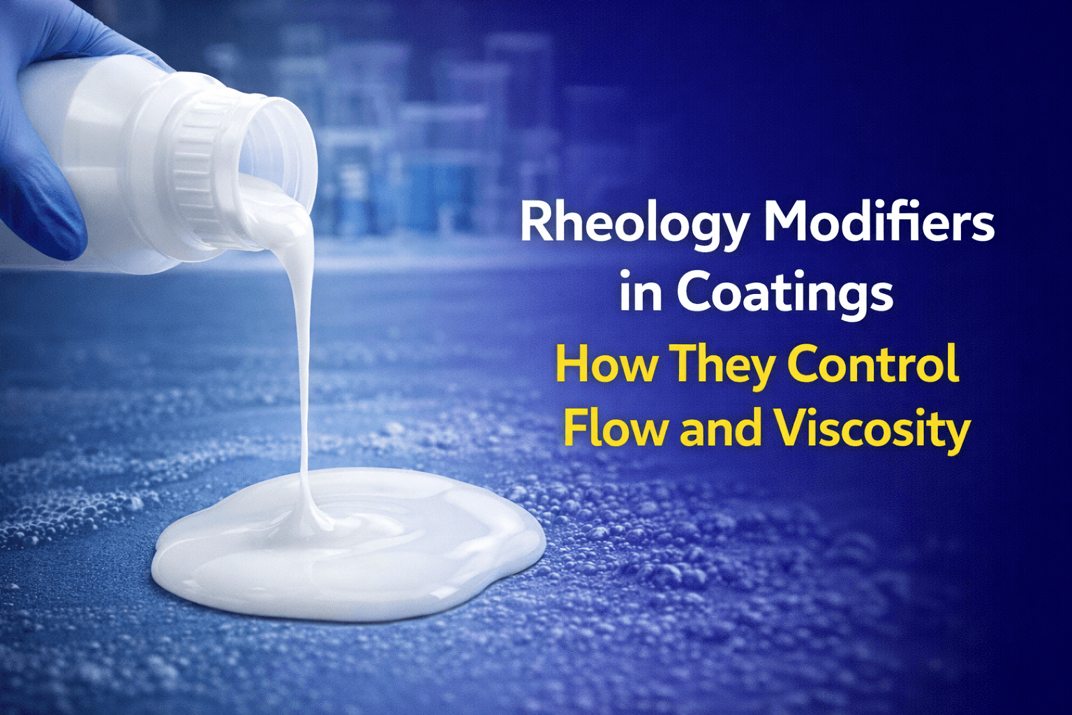 Rheology Modifiers in Coatings Explained | Viscosity Control Additives
