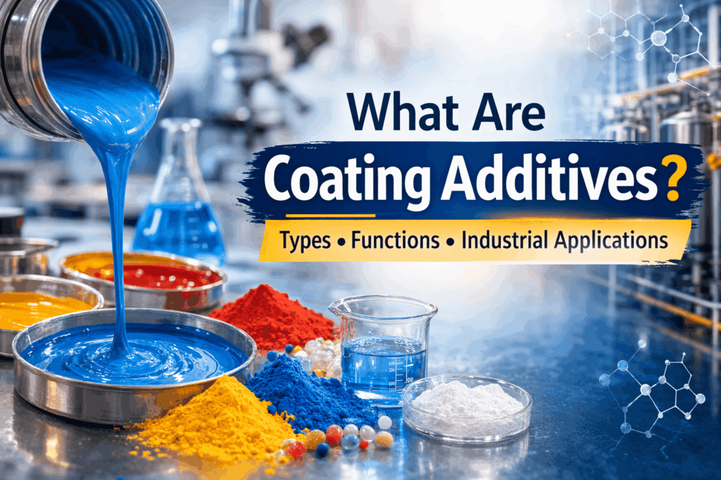 What Are Coating Additives? Types, Functions & Industrial Applications