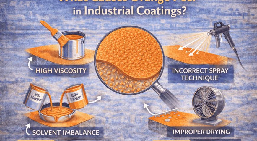 What Causes Orange Peel in Industrial Coatings?