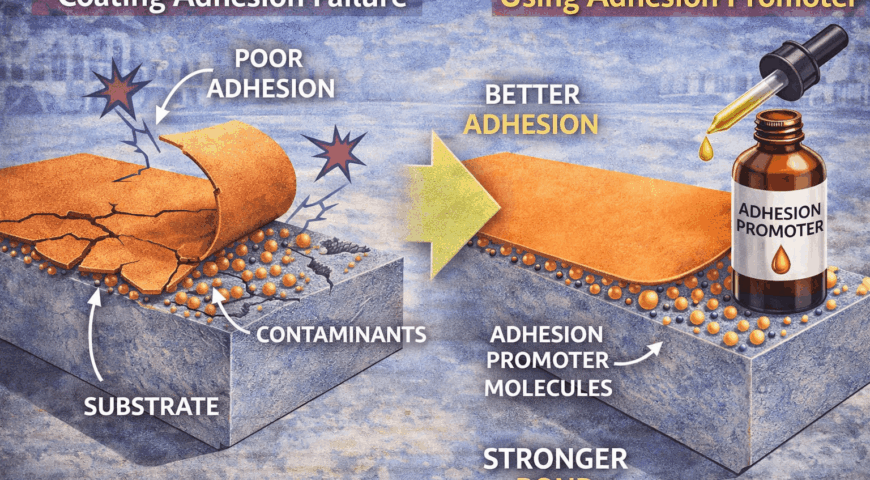 Why Coating Adhesion Failure Happens and How Adhesion Promoters Help