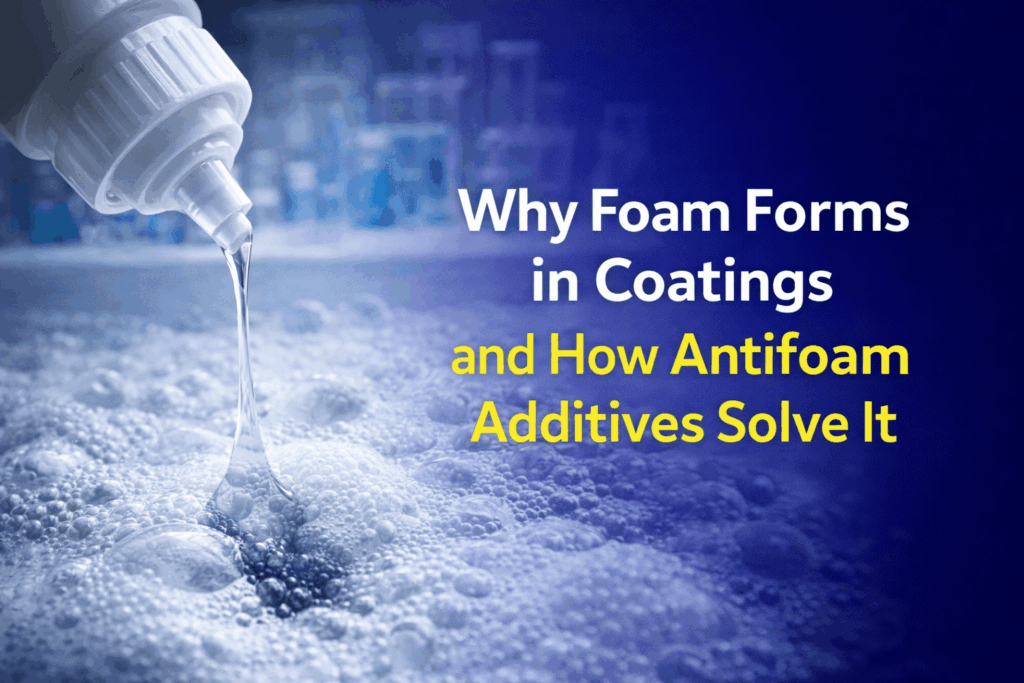 Why Foam Forms in Coatings and How Antifoam Additives Solve It