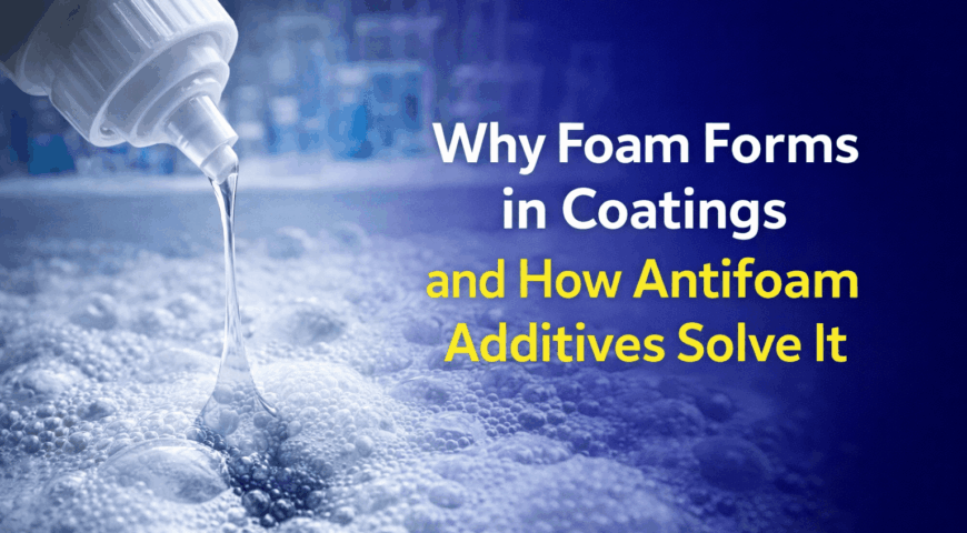 Why Foam Forms in Coatings and How Antifoam Additives Solve It