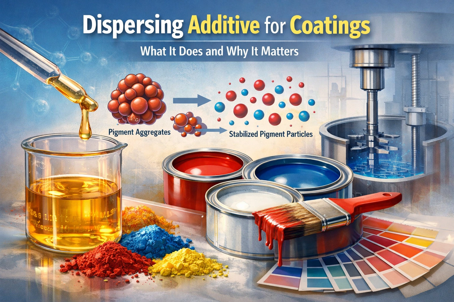 Dispersing Additive for Coatings: What It Does and Why It Matters | RSA