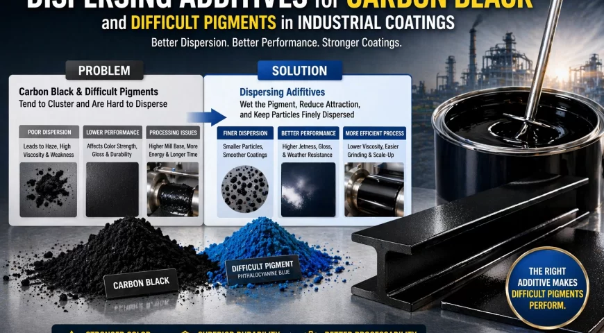 Dispersing Additives for Carbon Black and Difficult Pigments in Industrial Coatings | RSA