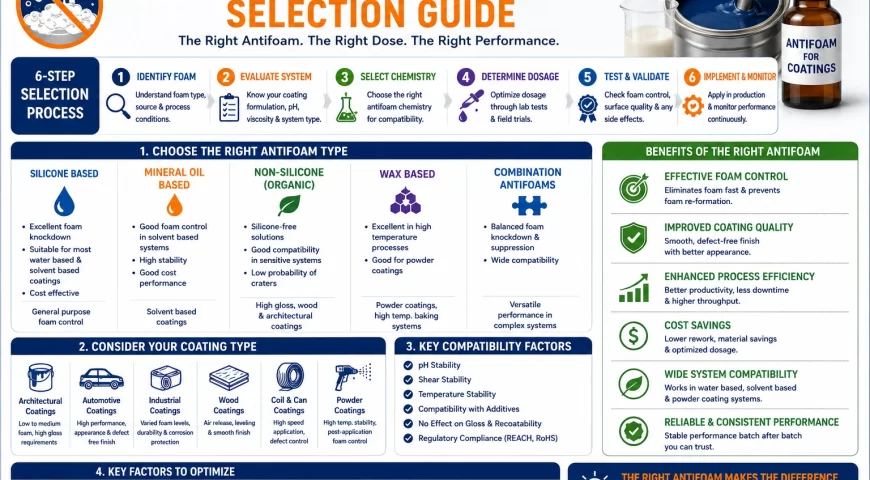 Antifoam for Coatings: How to Choose the Right One