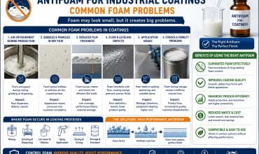 Antifoam for Industrial Coatings: Common Foam Problems