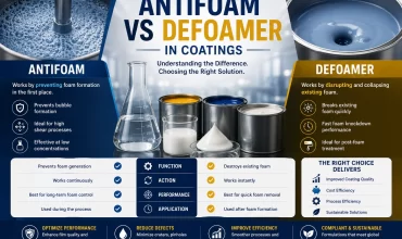 Antifoam vs Defoamer in Coatings | Key Difference Explained