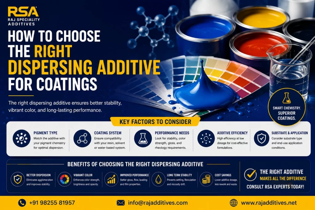 How to Choose the Right Dispersing Additive for Coatings