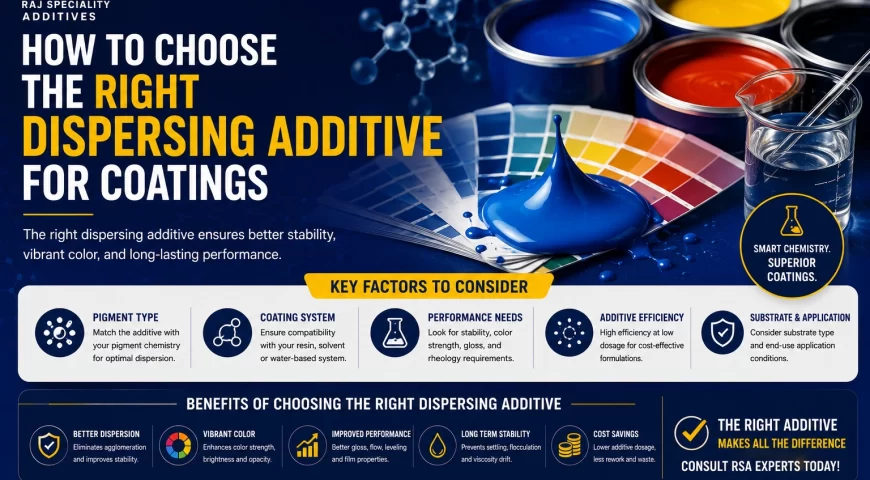 How to Choose the Right Dispersing Additive for Coatings