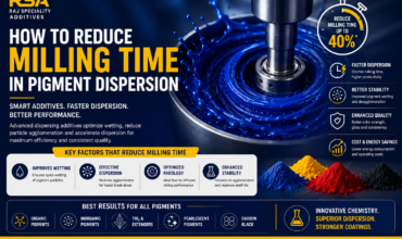 How to Reduce Milling Time in Pigment Dispersion
