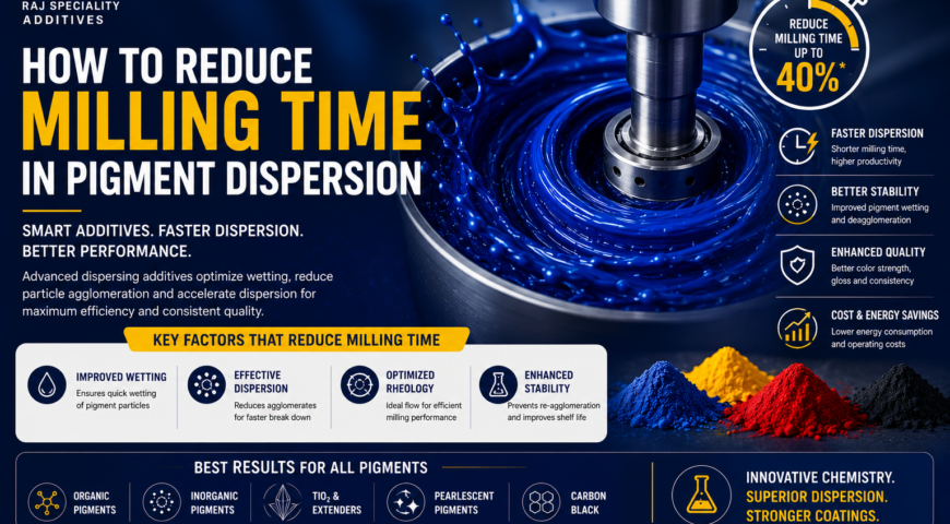 How to Reduce Milling Time in Pigment Dispersion