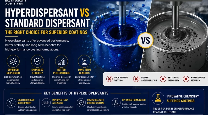 Hyperdispersant vs Standard Dispersant | Key Difference