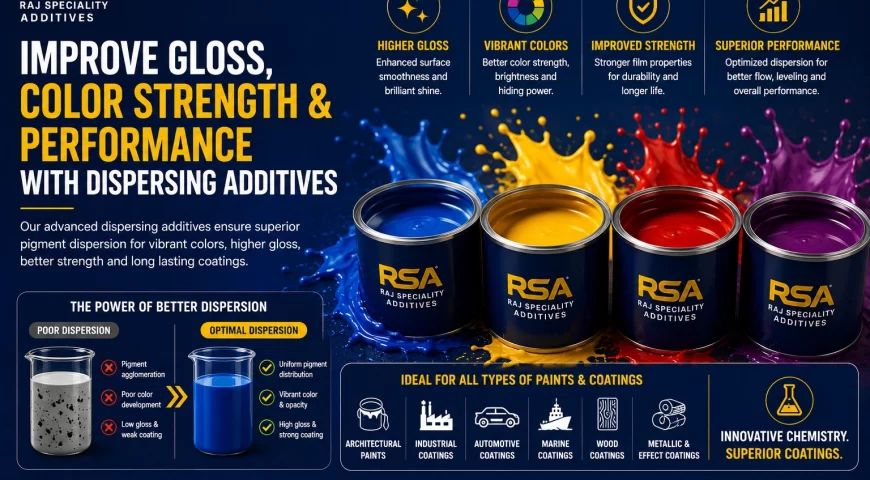 Improve Gloss & Color Strength in Paints | Dispersing Additives