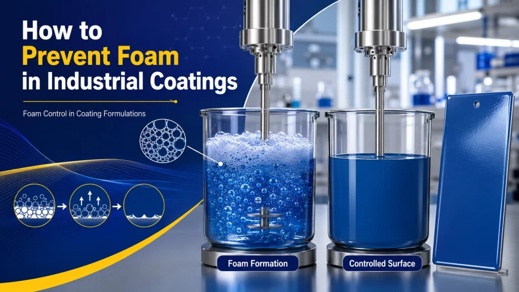 How to Prevent Foam in Industrial Coatings | Antifoam Guide