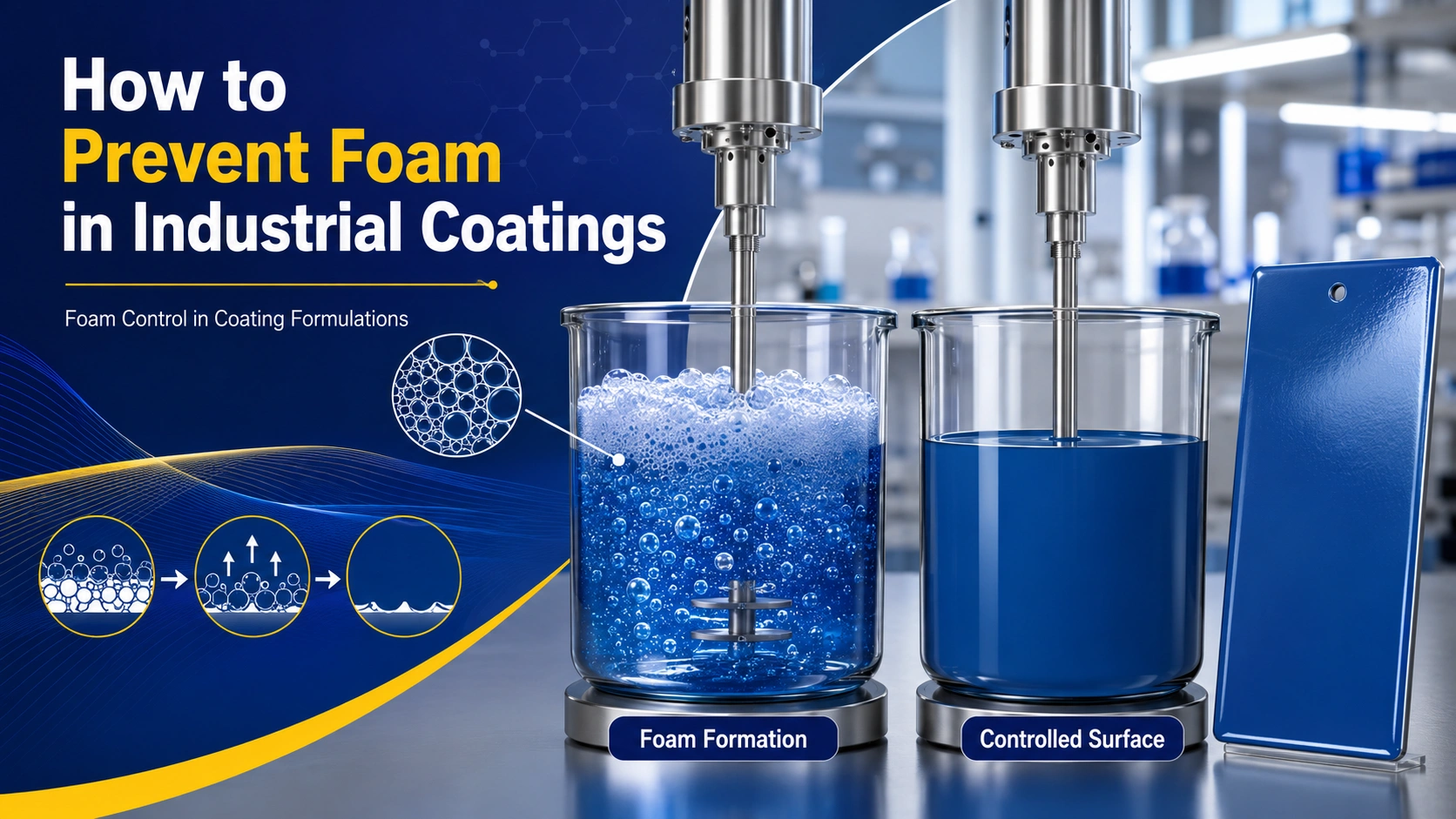 How to Prevent Foam in Industrial Coatings | Antifoam Guide