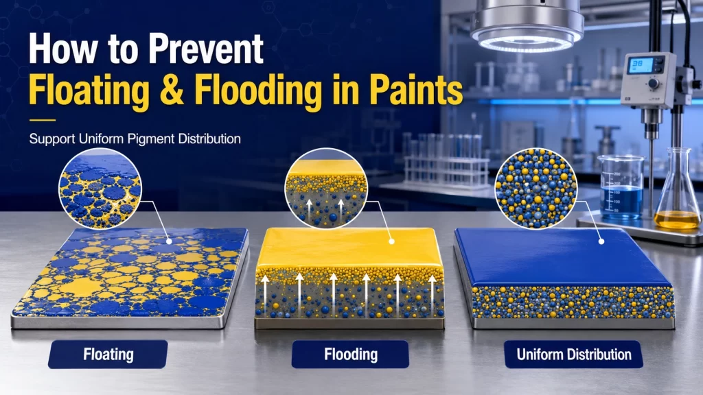 How to Prevent Floating and Flooding in Paints